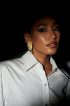 Golden Prism Earring