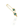 ATHENA EARRINGS-BLUE