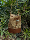 Raffia Bucket Bag