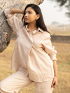 Eden Crossline shirt - beige